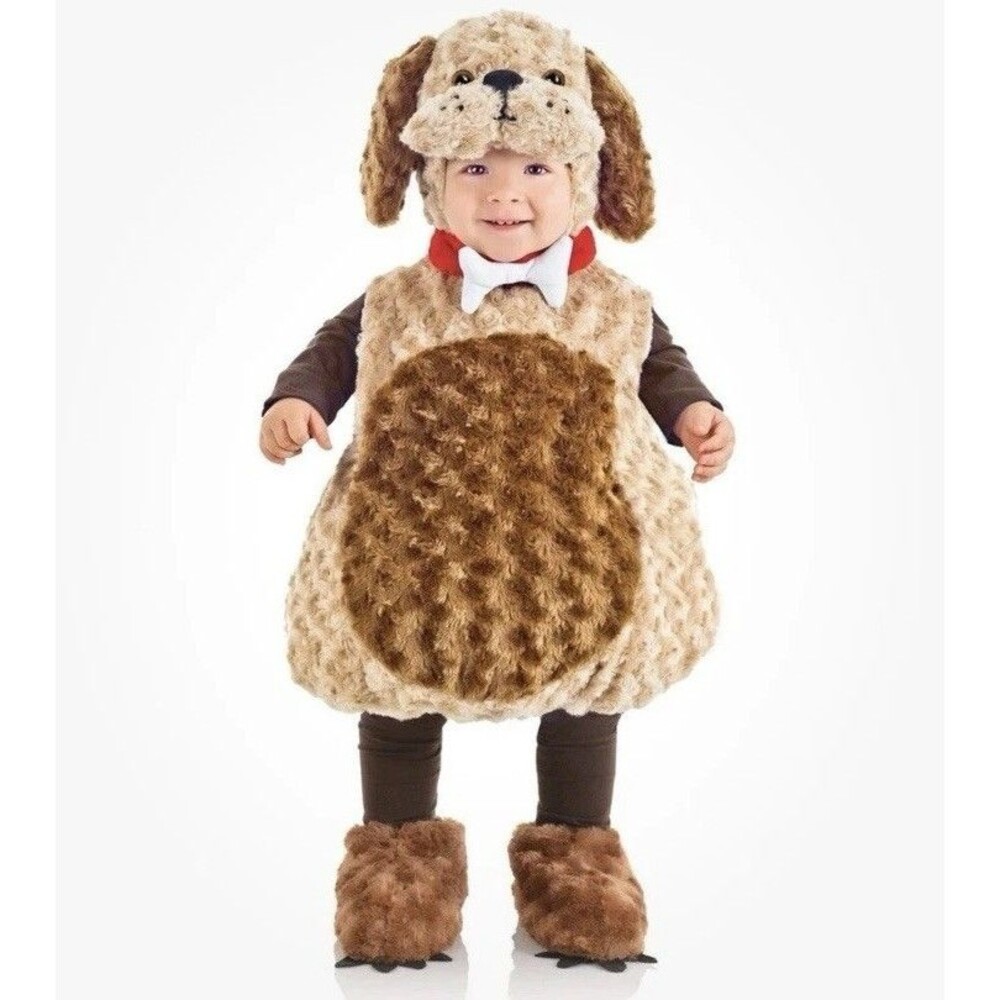 Underwraps Belly Baby Toddler 18-24M Puppy Dog Costume Labradoodle Goldendoodle
